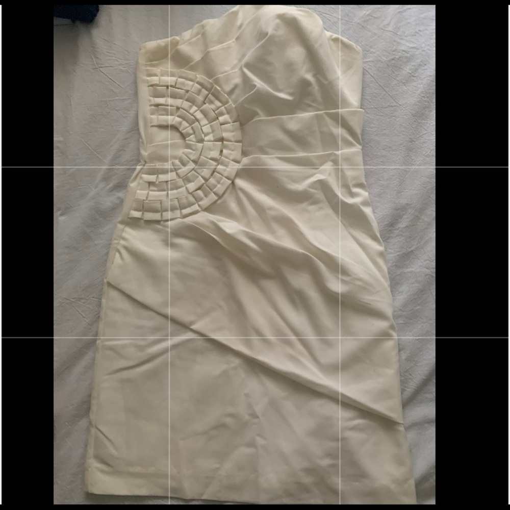White elegant dress